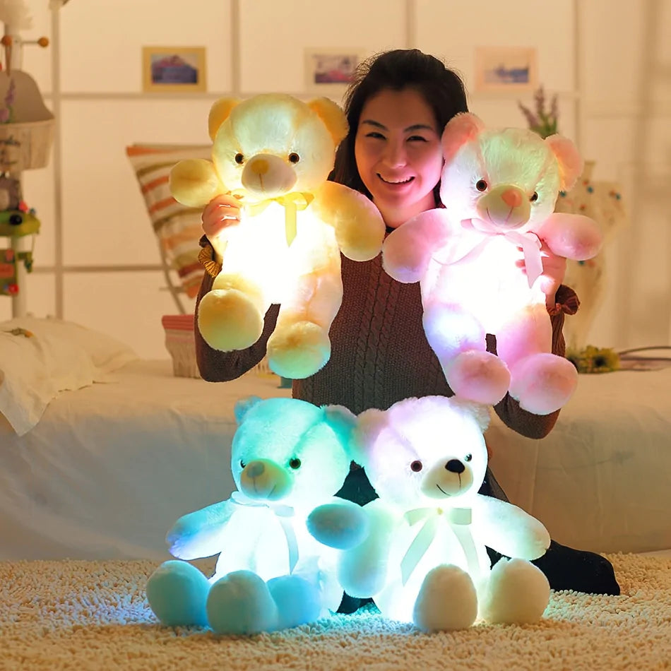 LED Teddy Bear // osito de peluche LED